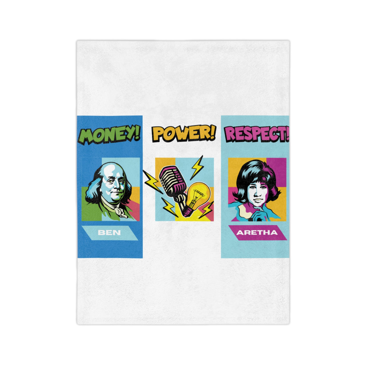 MONEY POWER & RESPECT (FRANKLIN EDITION) BLANKET