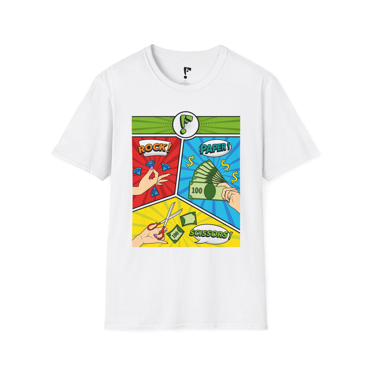 ROCK,PAPER, SCISSORS TEE